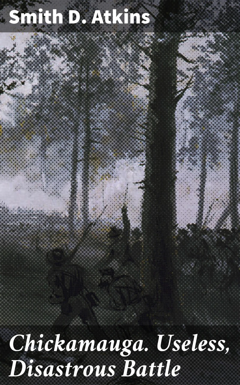 Portada: Chickamauga. Useless, Disastrous Battle