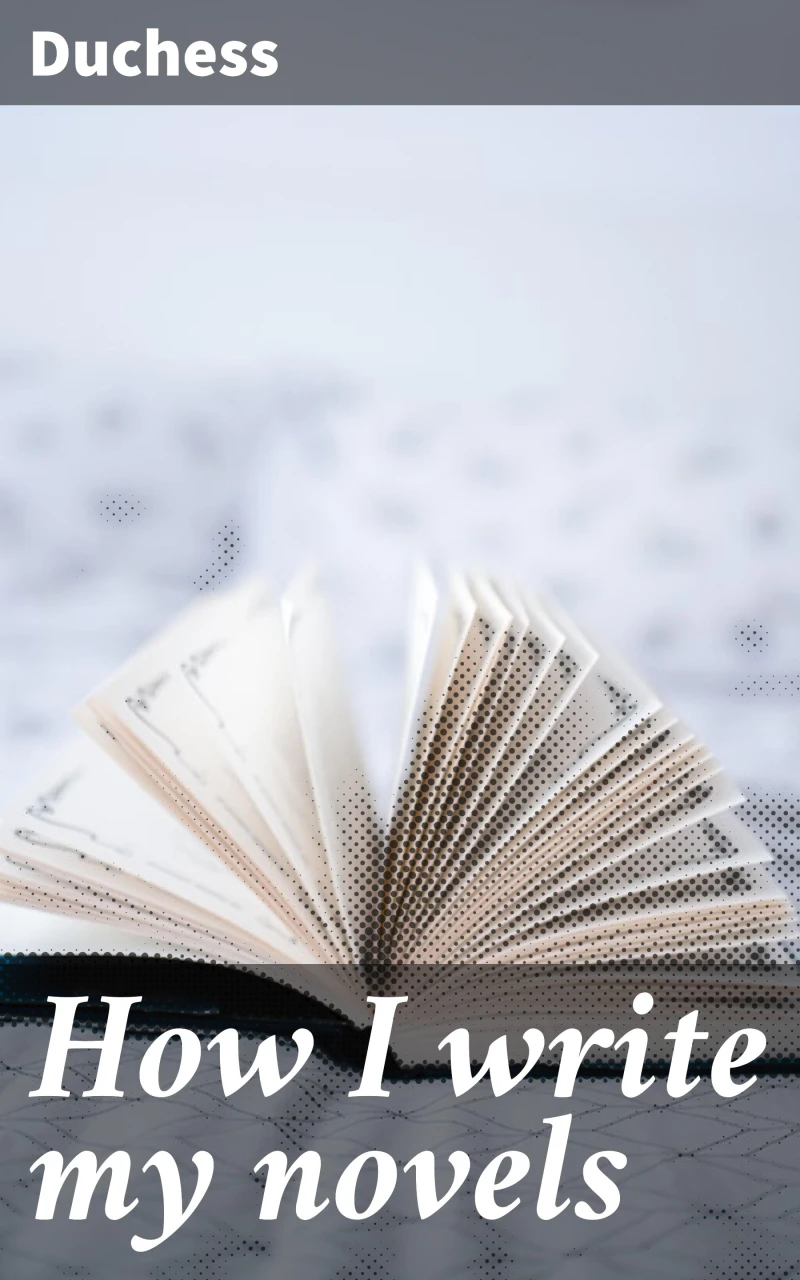 Portada: How I write my novels