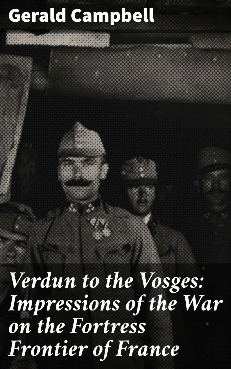 Portada: Verdun to the Vosges: Impressions of the War on the Fortress Frontier of France