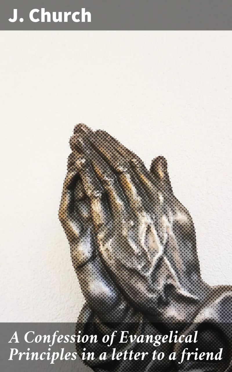 Portada: A Confession of Evangelical Principles in a letter to a friend