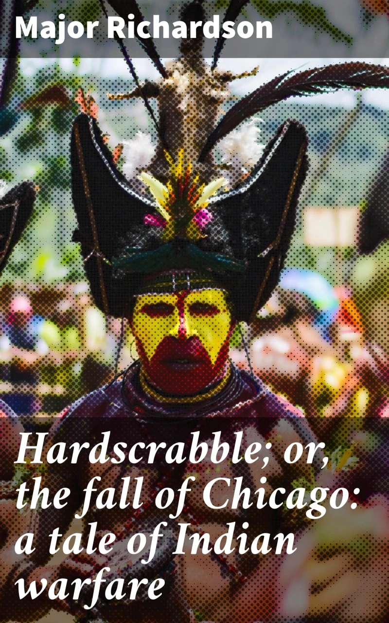 Portada: Hardscrabble; or, the fall of Chicago: a tale of Indian warfare