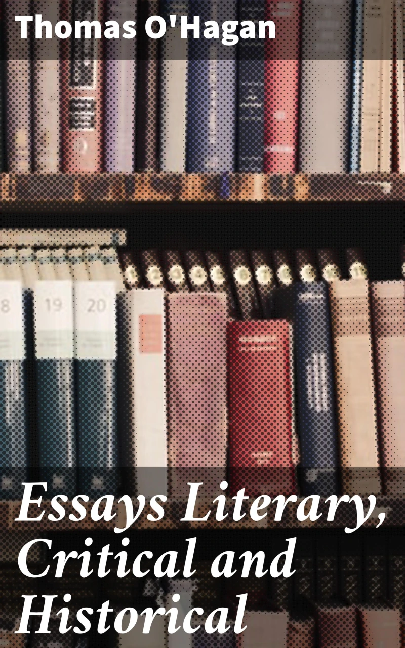 Portada: Essays Literary, Critical and Historical
