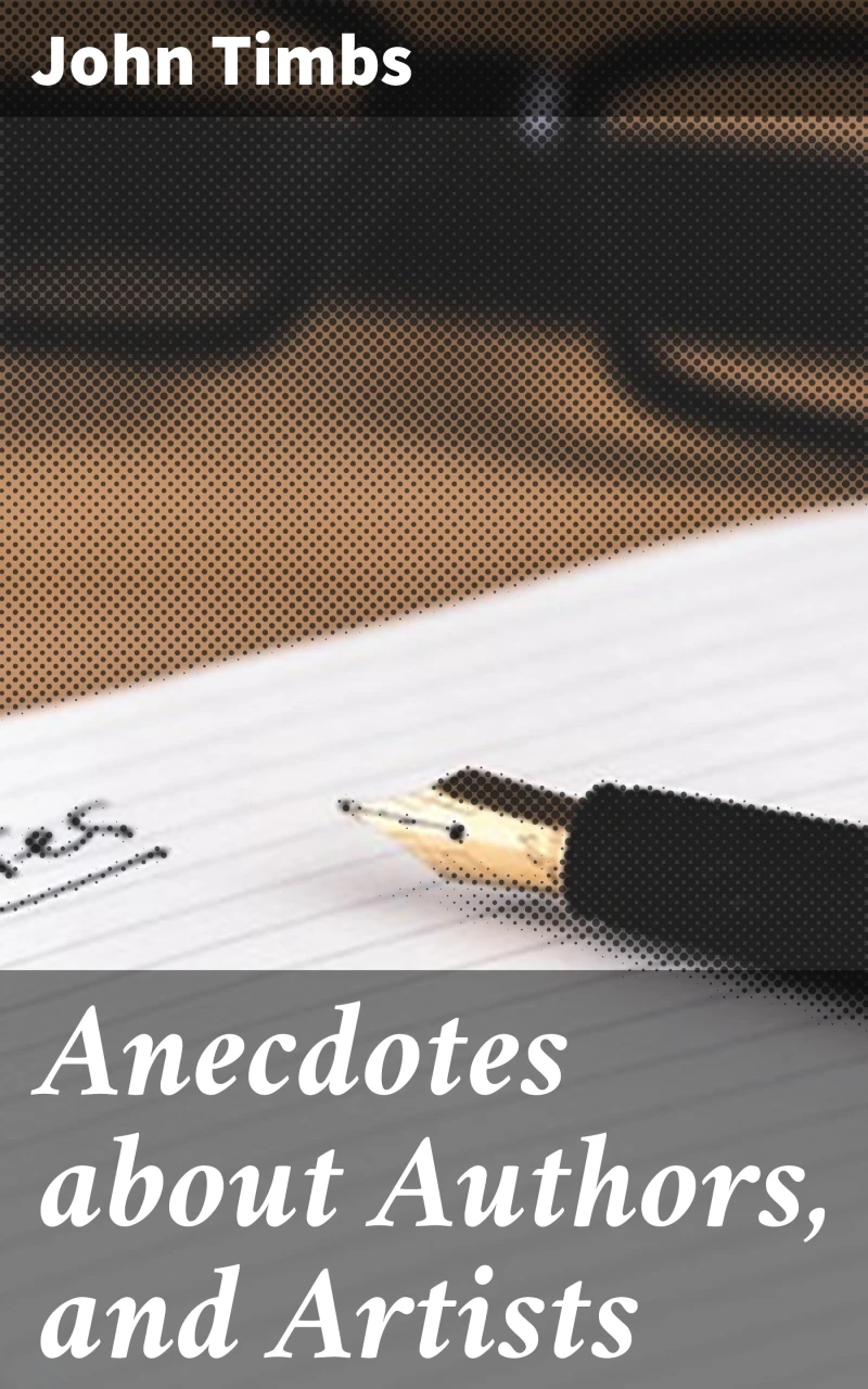 Portada: Anecdotes about Authors, and Artists