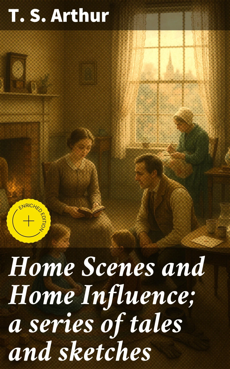 Portada: Home Scenes and Home Influence; a series of tales and sketches