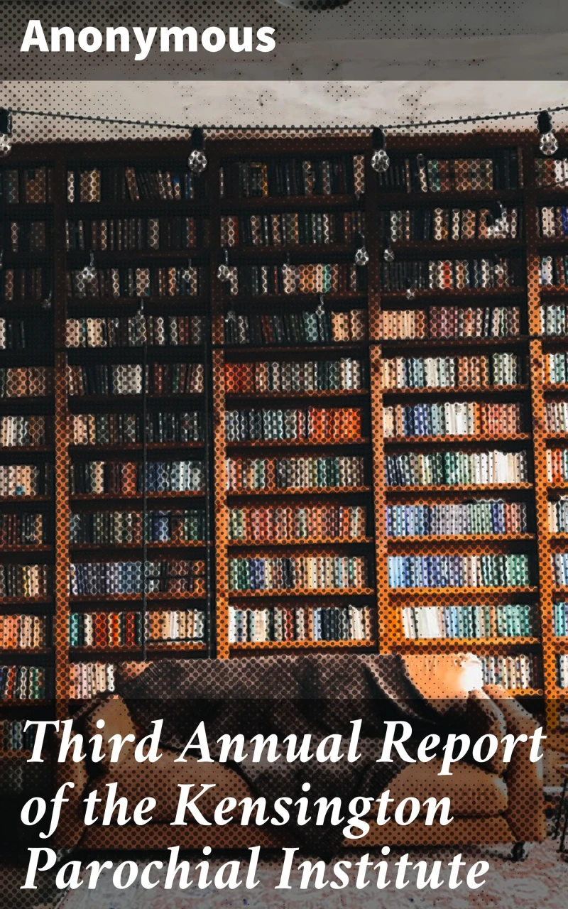 Portada: Third Annual Report of the Kensington Parochial Institute