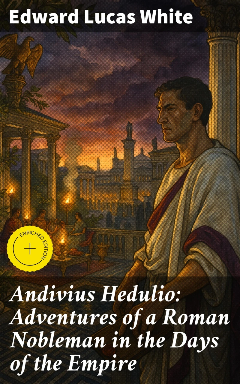 Portada: Andivius Hedulio: Adventures of a Roman Nobleman in the Days of the Empire