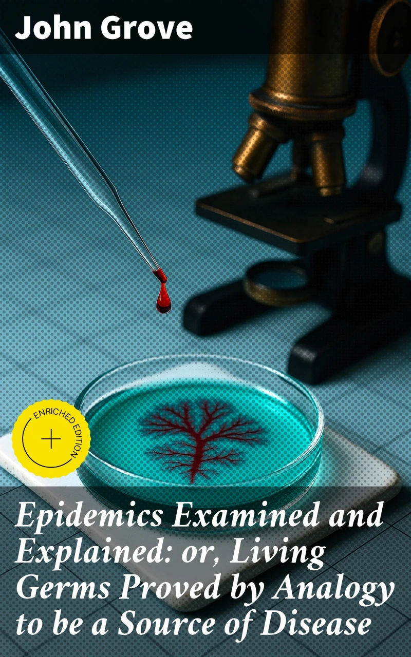 Portada: Epidemics Examined and Explained: or, Living Germs Proved by Analogy to be a Source of Disease