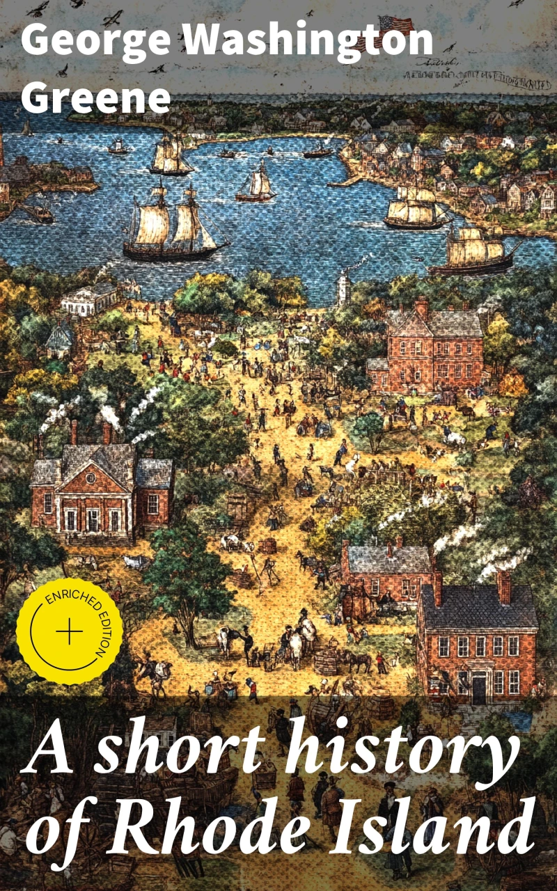 Portada: A short history of Rhode Island