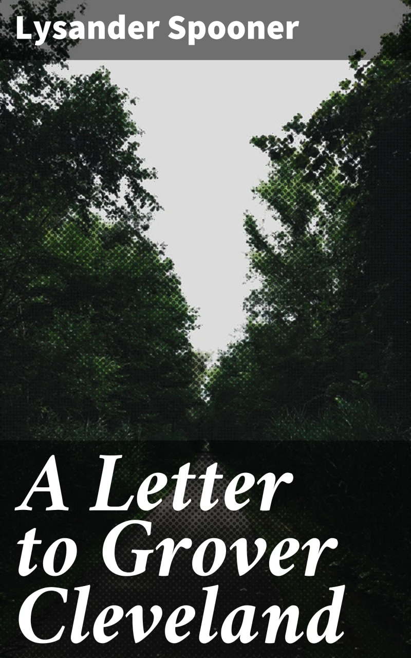 Portada: A Letter to Grover Cleveland