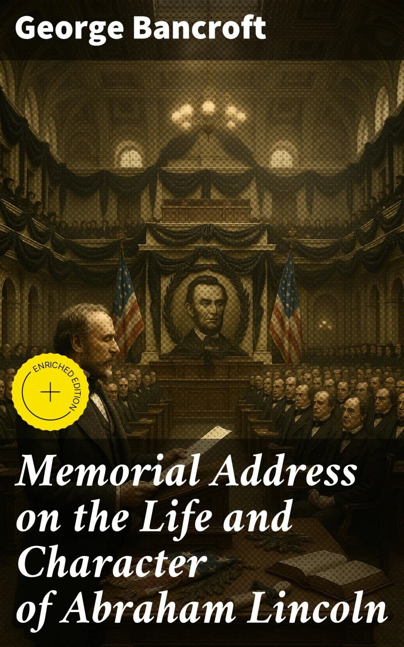 Portada: Memorial Address on the Life and Character of Abraham Lincoln