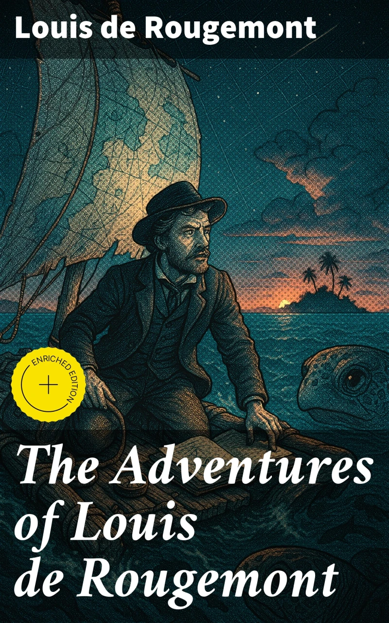 Portada: The Adventures of Louis de Rougemont