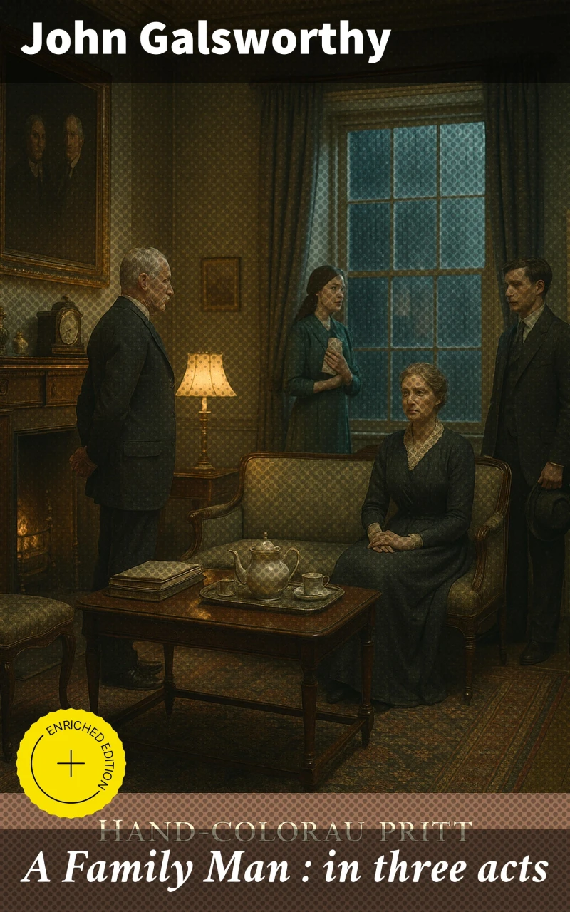 Portada: A Family Man : in three acts