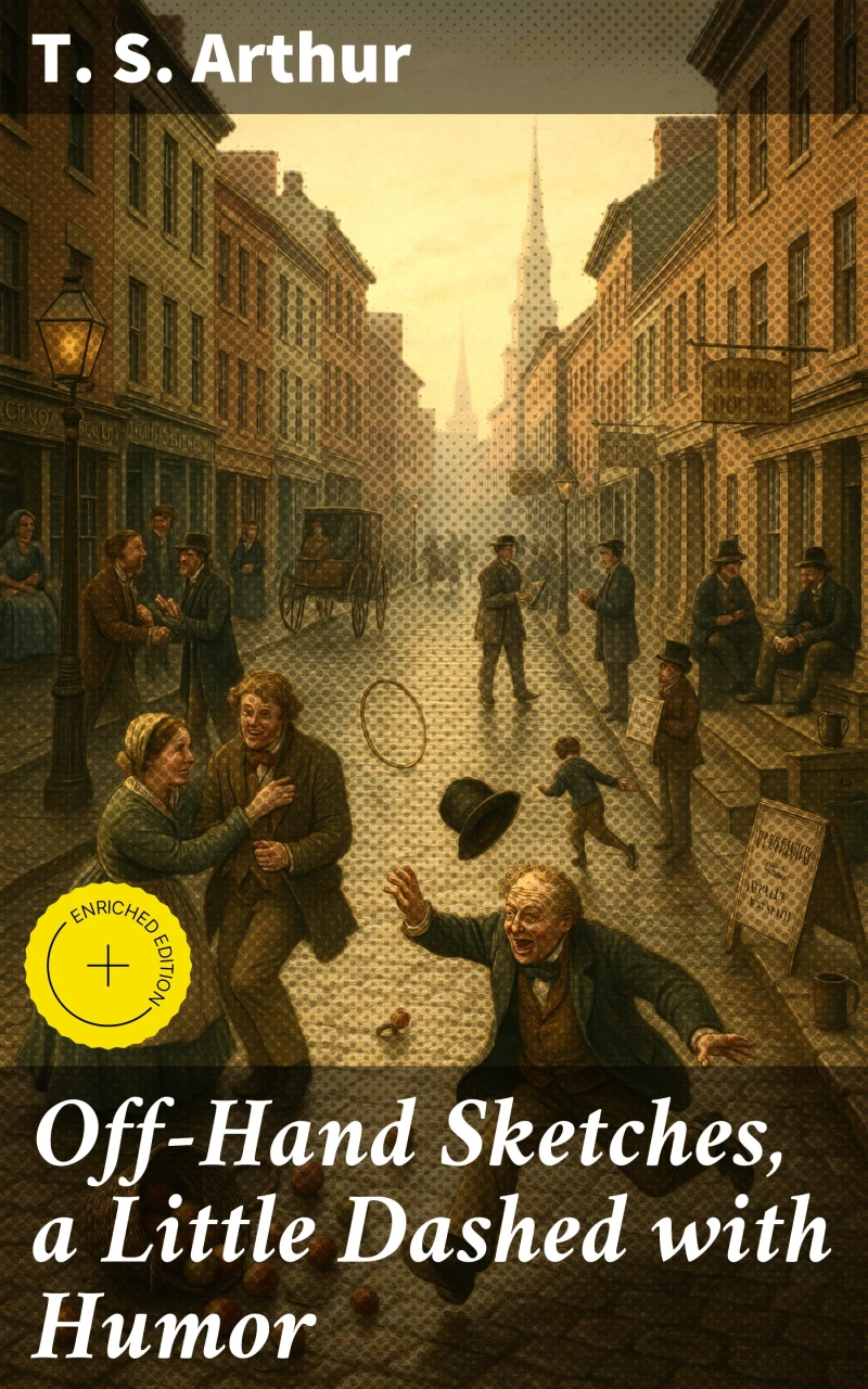 Portada: Off-Hand Sketches, a Little Dashed with Humor