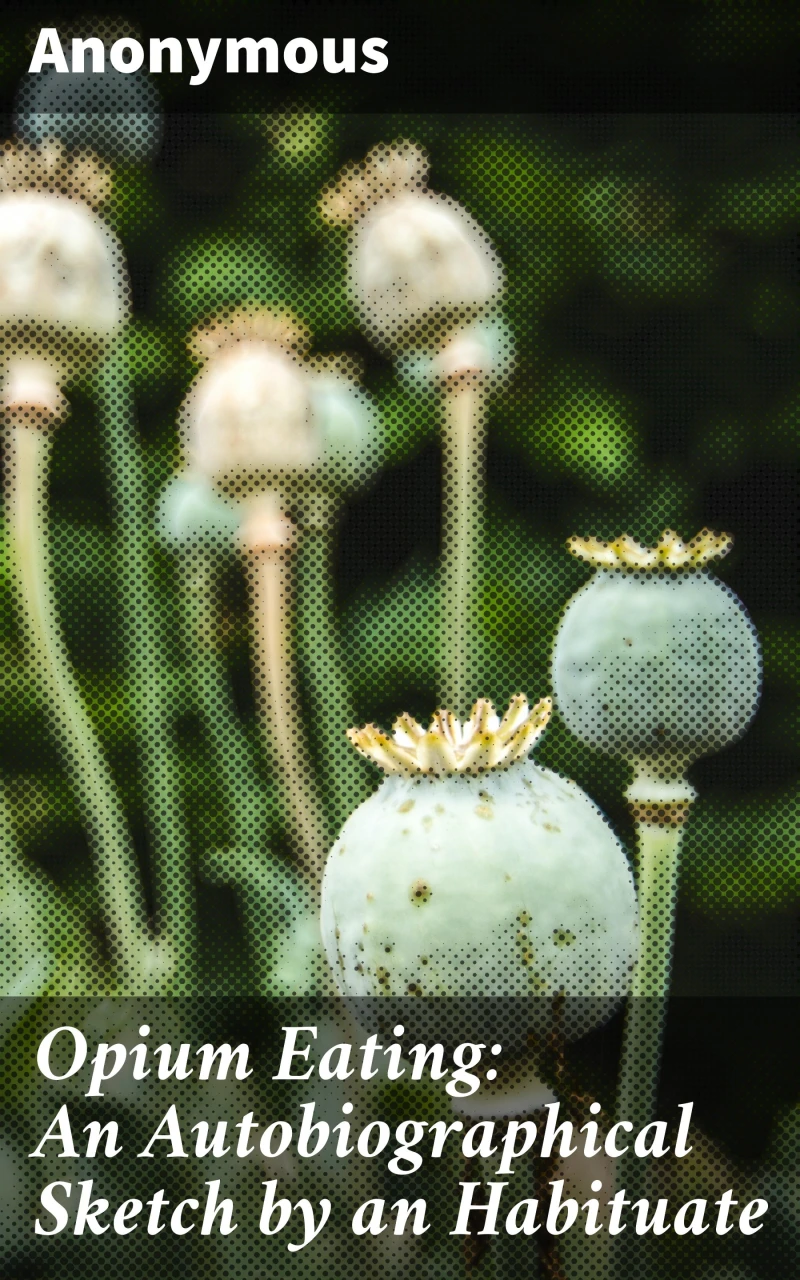 Portada: Opium Eating: An Autobiographical Sketch by an Habituate
