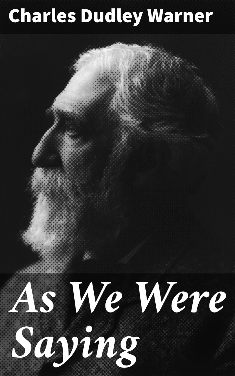 Portada: As We Were Saying