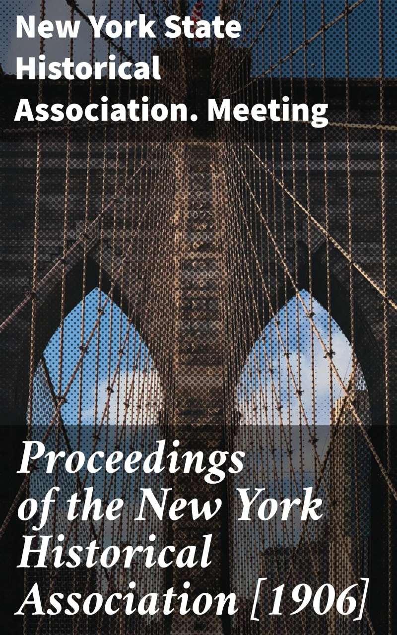 Portada: Proceedings of the New York Historical Association [1906]