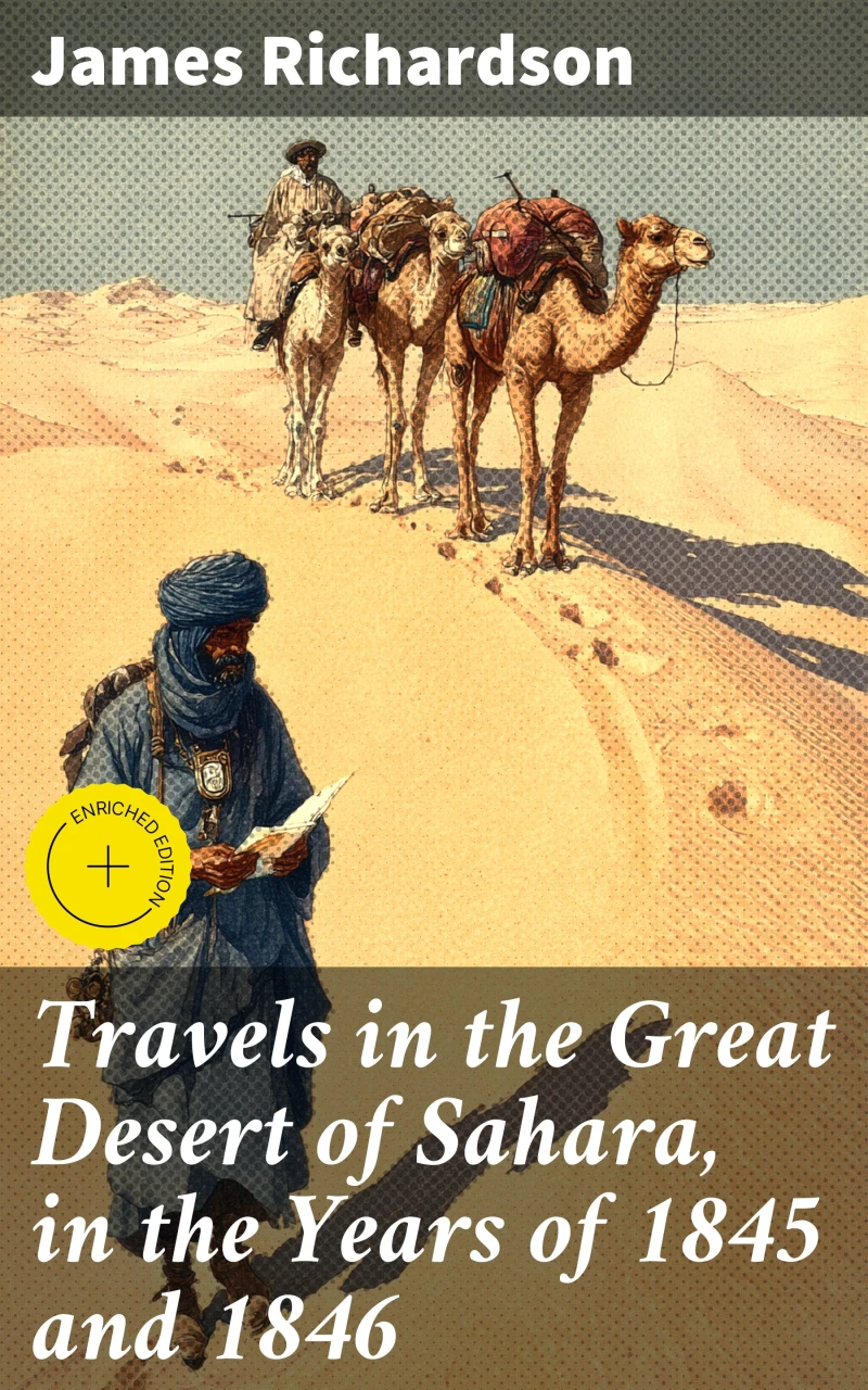 Portada: Travels in the Great Desert of Sahara, in the Years of 1845 and 1846