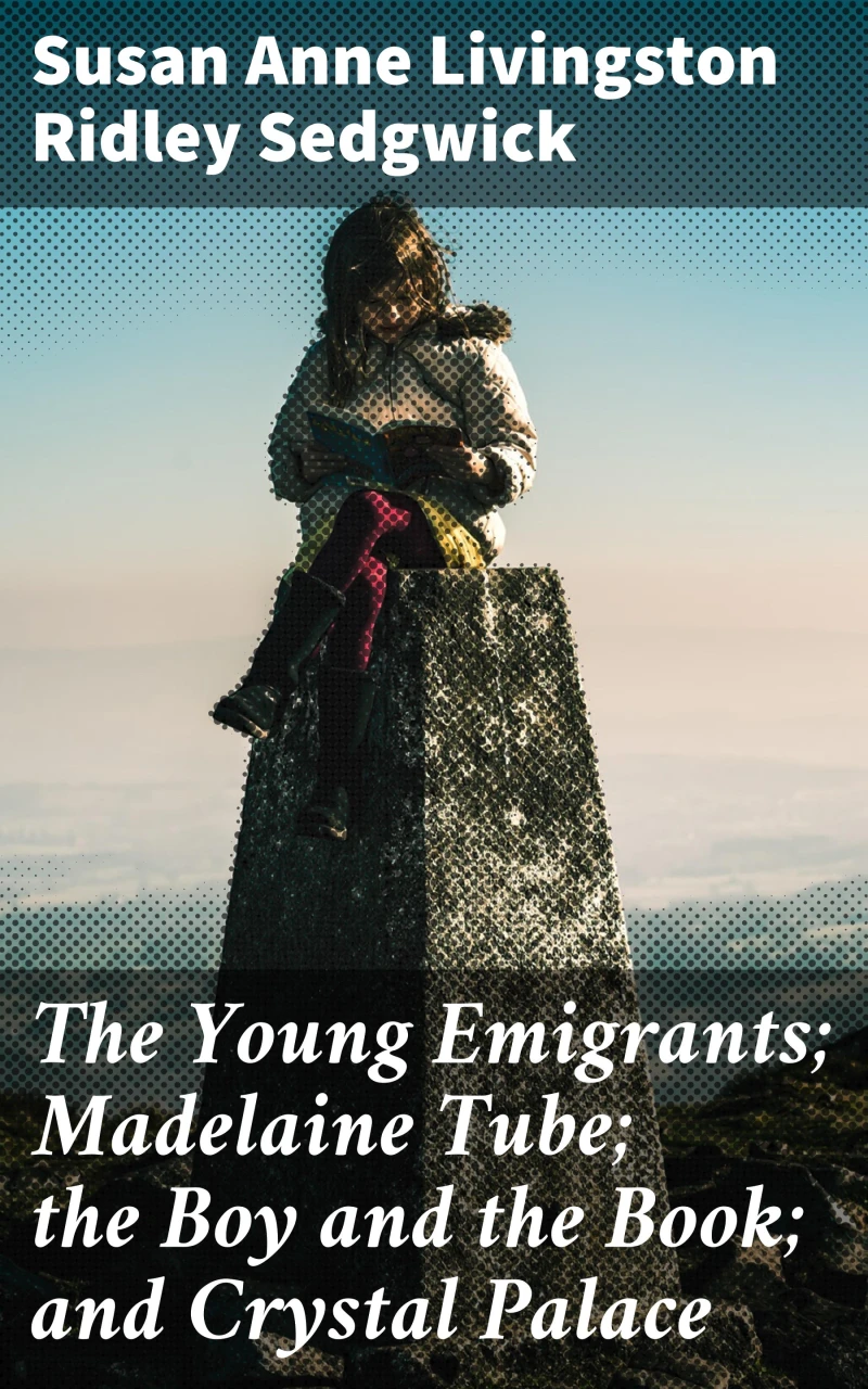 Portada: The Young Emigrants; Madelaine Tube; the Boy and the Book; and Crystal Palace