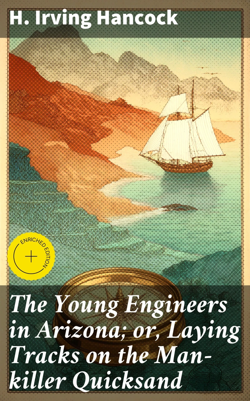 Portada: The Young Engineers in Arizona; or, Laying Tracks on the Man-killer Quicksand