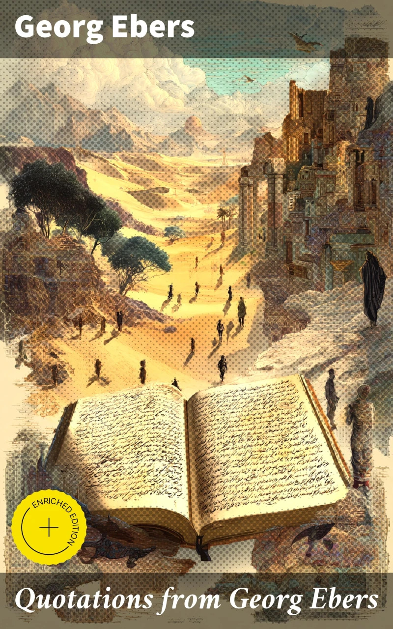 Portada: Quotations from Georg Ebers