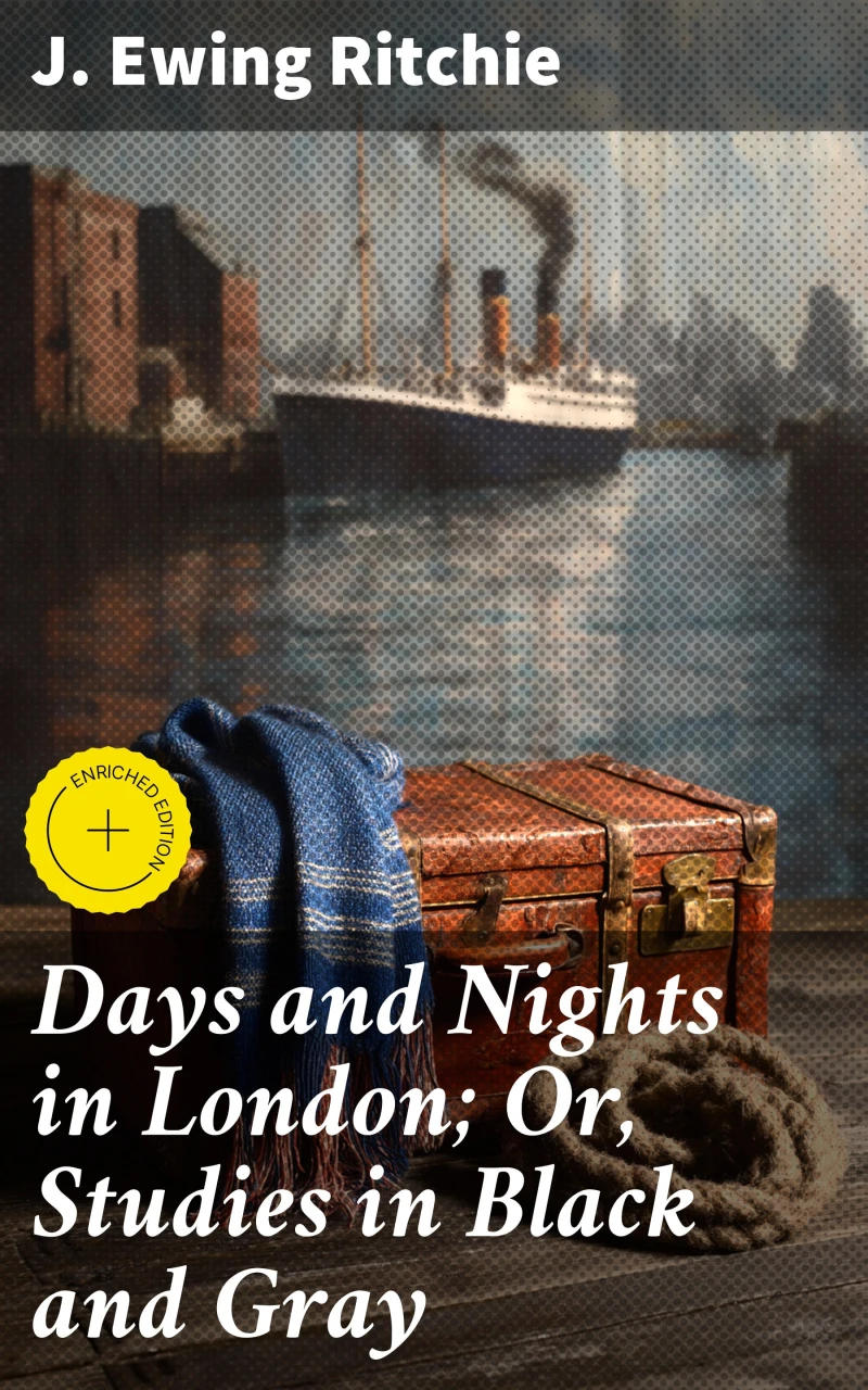 Portada: Days and Nights in London; Or, Studies in Black and Gray