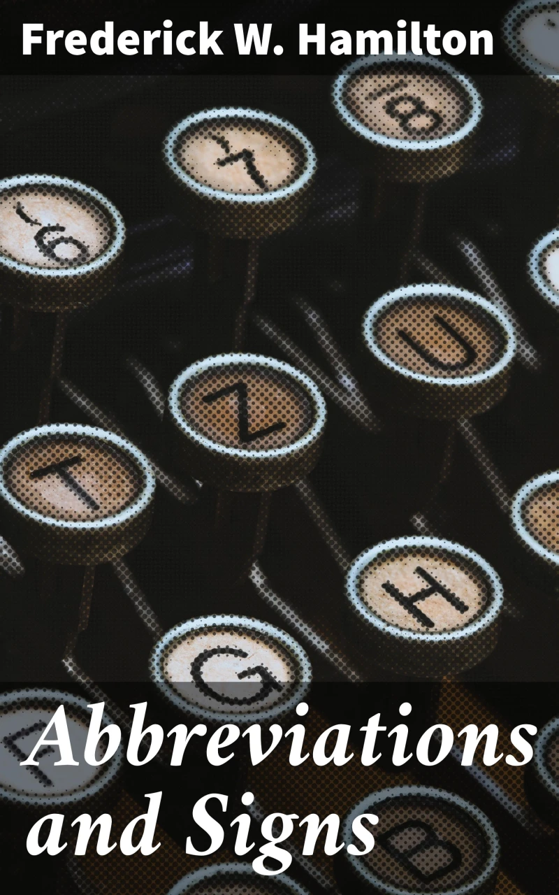 Portada: Abbreviations and Signs