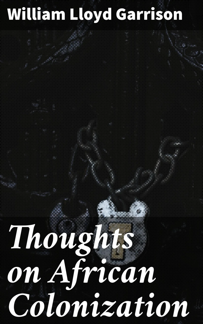 Portada: Thoughts on African Colonization