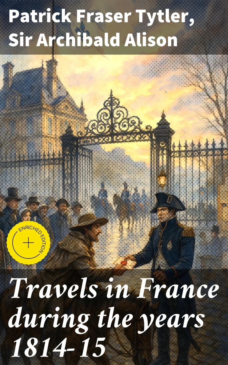 Portada: Travels in France during the years 1814-15