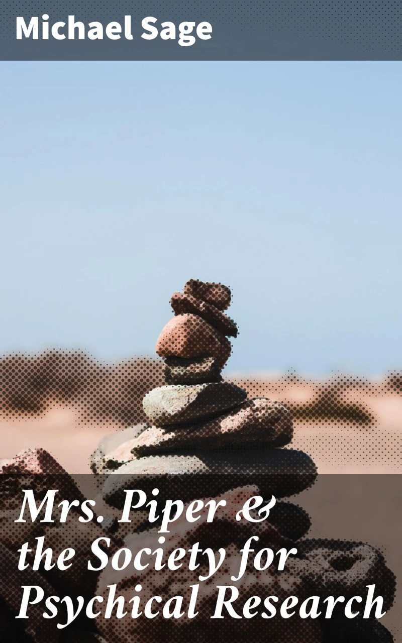 Portada: Mrs. Piper & the Society for Psychical Research