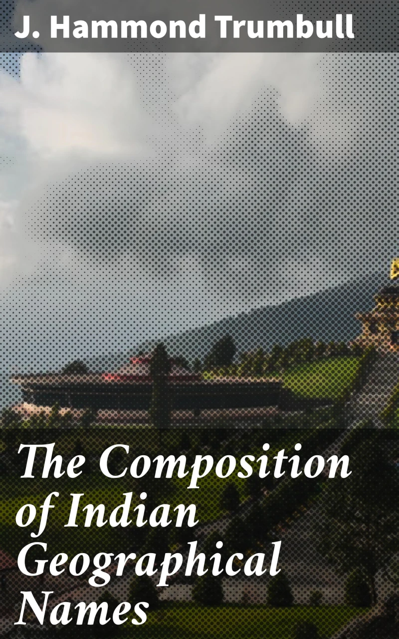 Portada: The Composition of Indian Geographical Names