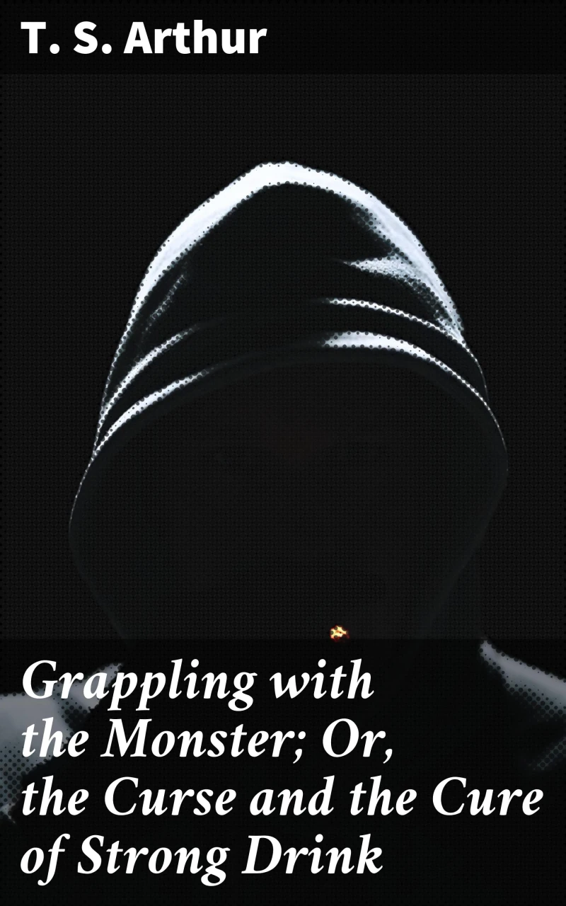Portada: Grappling with the Monster; Or, the Curse and the Cure of Strong Drink