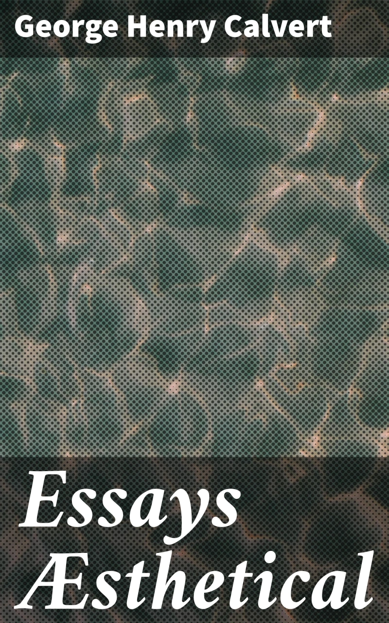 Portada: Essays Æsthetical