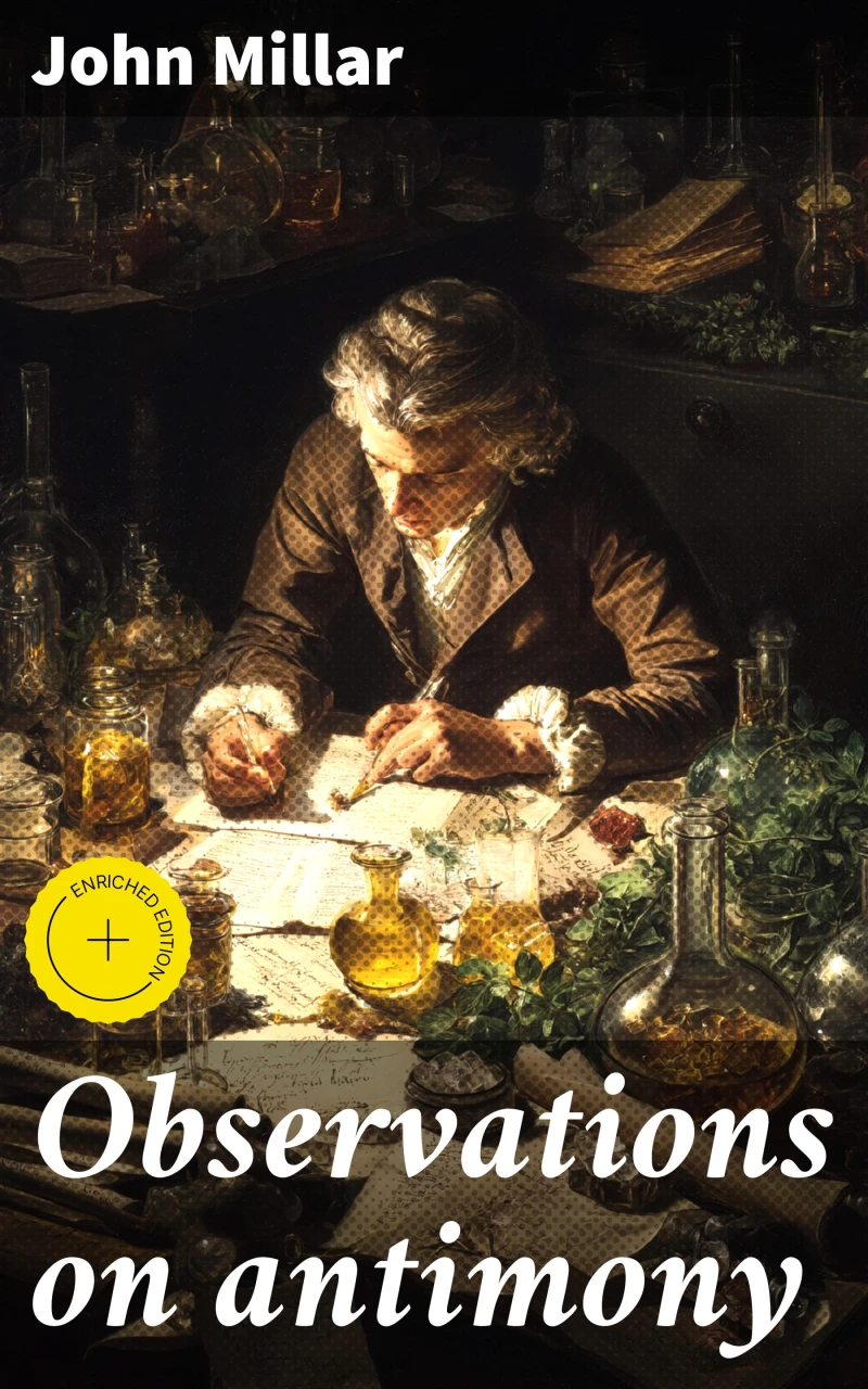 Portada: Observations on antimony