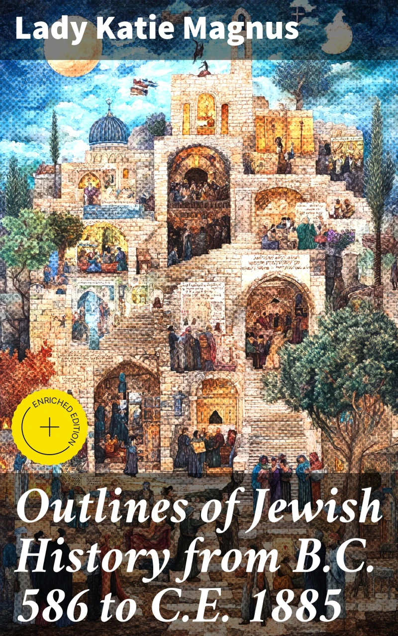Portada: Outlines of Jewish History from B.C. 586 to C.E. 1885