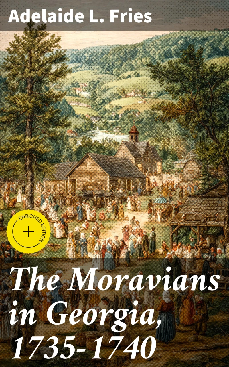 Portada: The Moravians in Georgia, 1735-1740