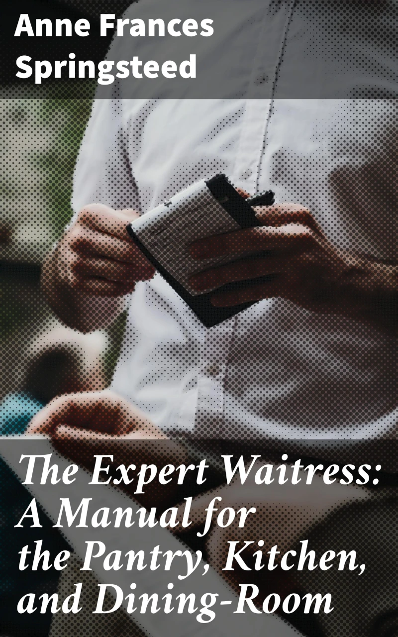 Portada: The Expert Waitress: A Manual for the Pantry, Kitchen, and Dining-Room