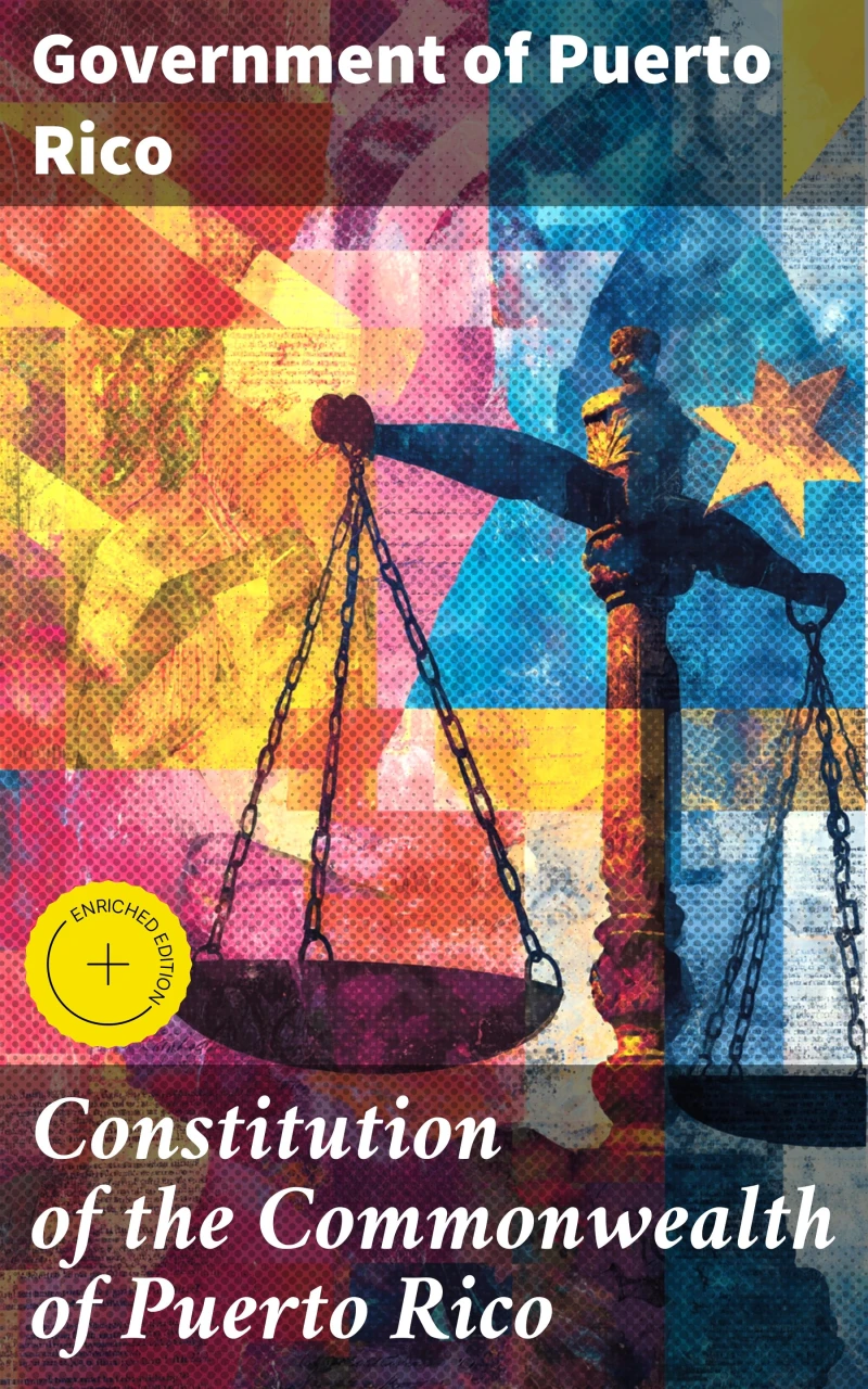 Portada: Constitution of the Commonwealth of Puerto Rico