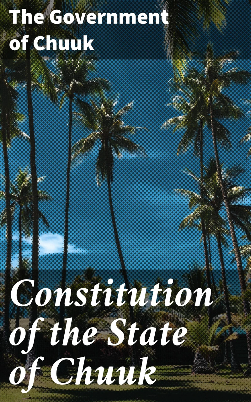 Portada: Constitution of the State of Chuuk