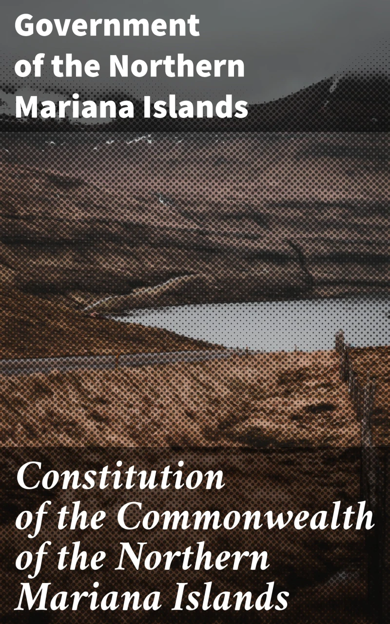 Portada: Constitution of the Commonwealth of the Northern Mariana Islands