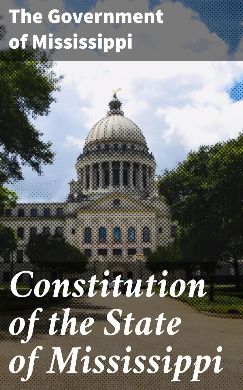 Portada: Constitution of the State of Mississippi