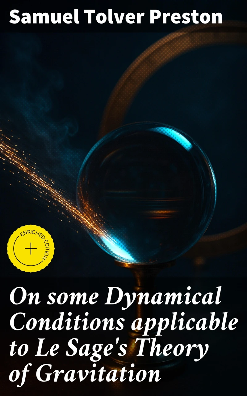 Portada: On some Dynamical Conditions applicable to Le Sage's Theory of Gravitation