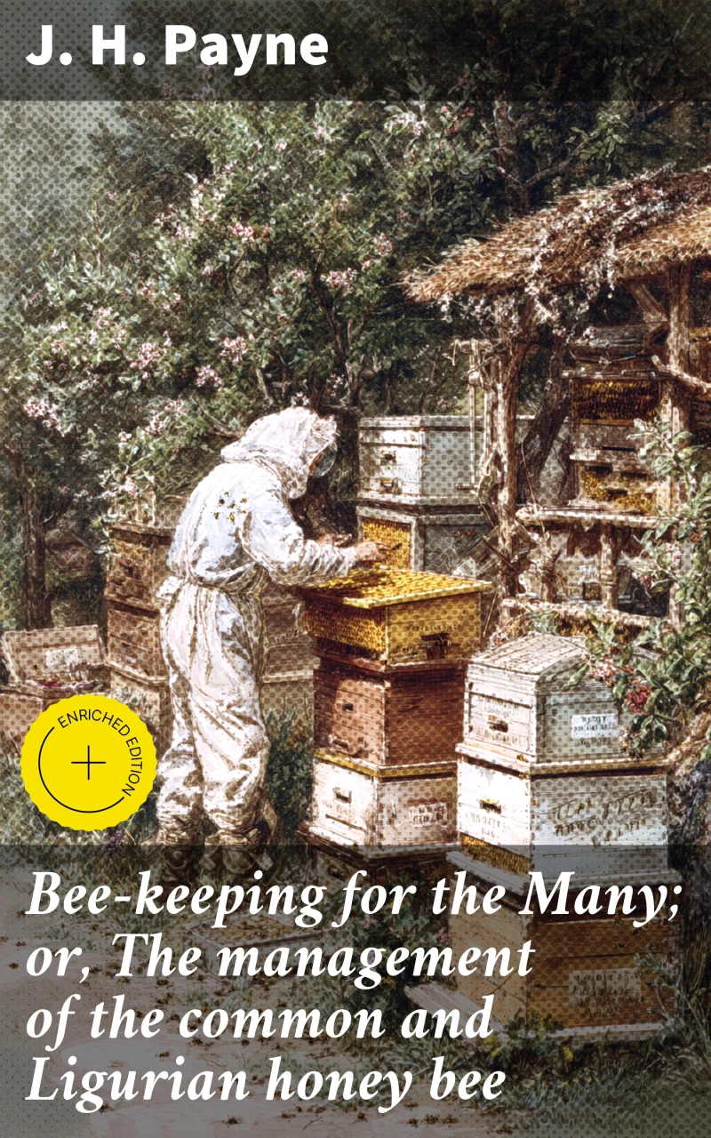 Portada: Bee-keeping for the Many; or, The management of the common and Ligurian honey bee
