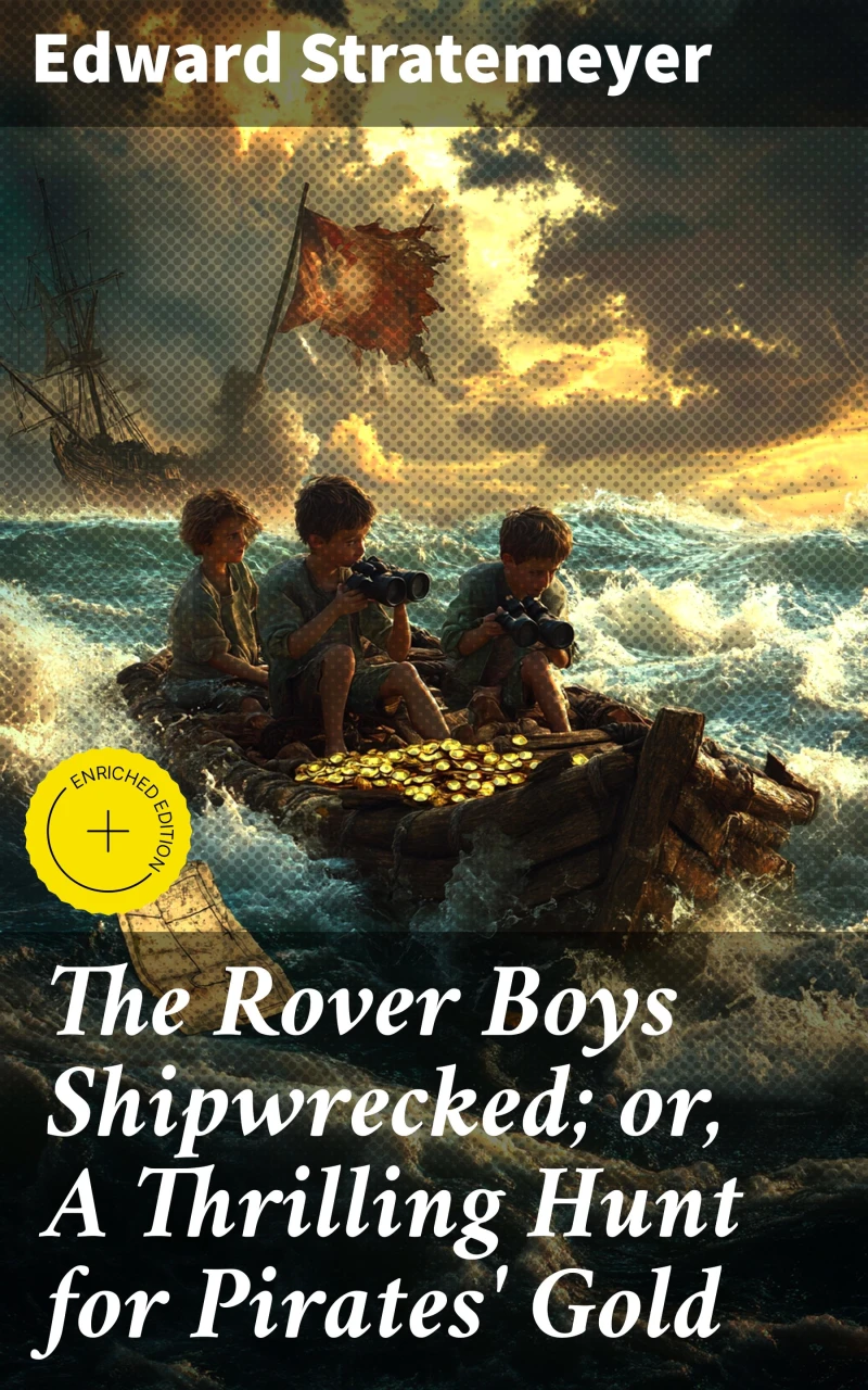 Portada: The Rover Boys Shipwrecked; or, A Thrilling Hunt for Pirates' Gold