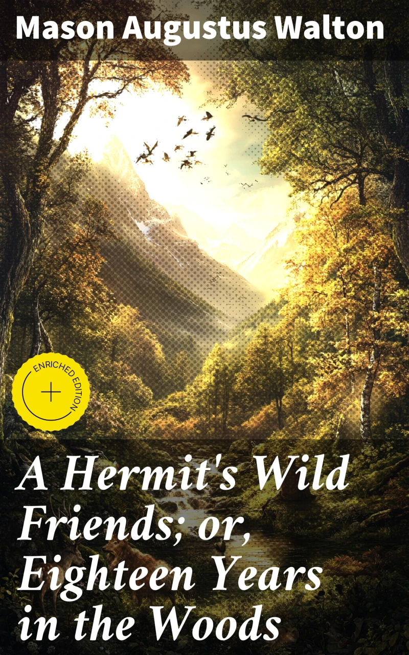 Portada: A Hermit's Wild Friends; or, Eighteen Years in the Woods