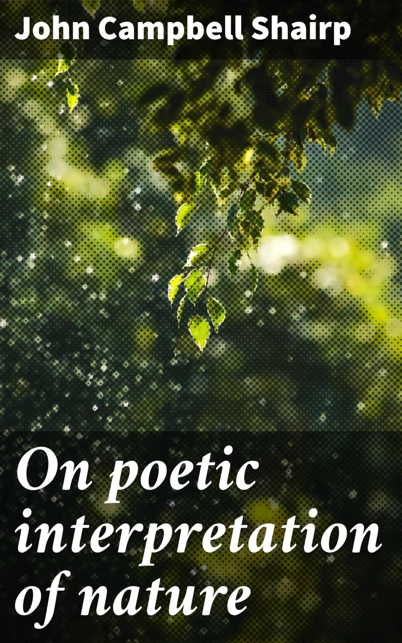 Portada: On poetic interpretation of nature