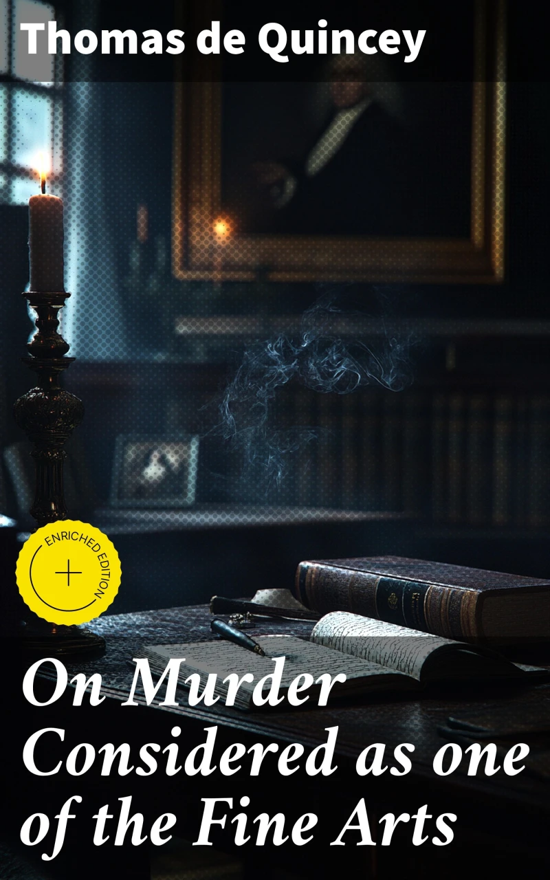 Portada: On Murder Considered as one of the Fine Arts