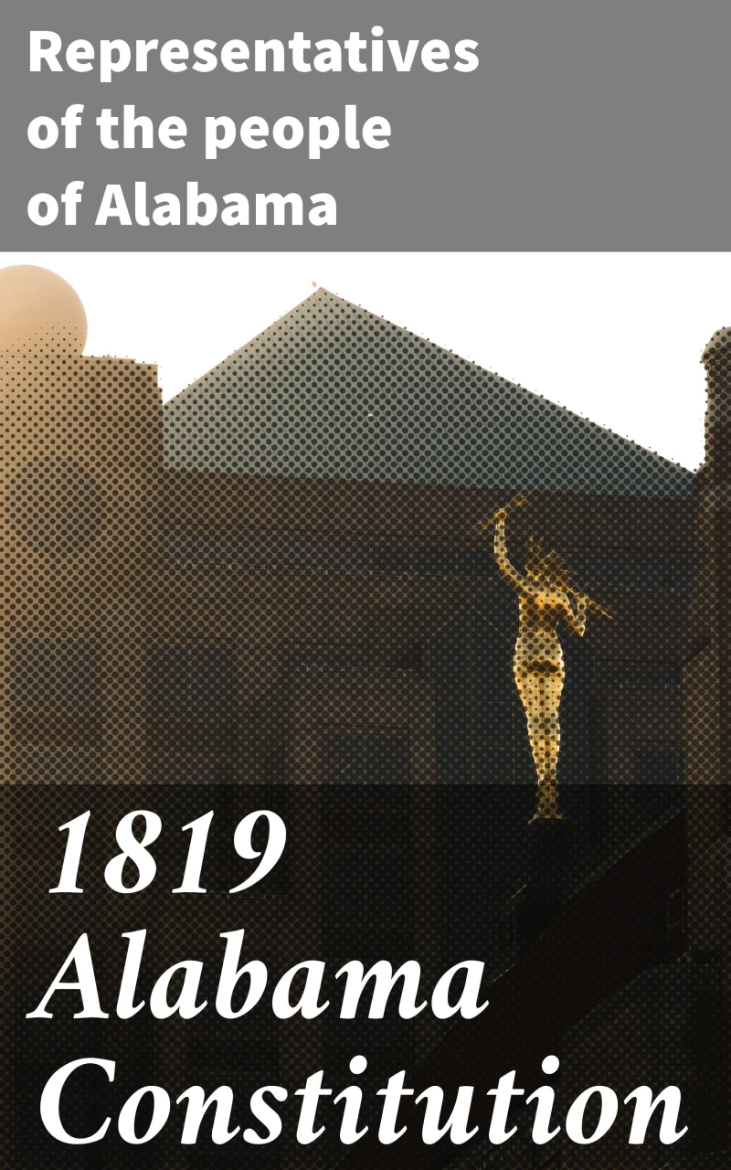 Portada: 1819 Alabama Constitution