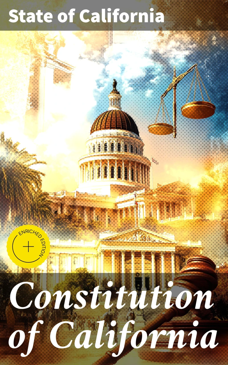Portada: Constitution of California