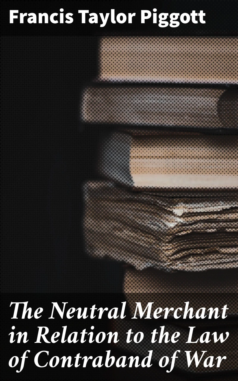 Portada: The Neutral Merchant in Relation to the Law of Contraband of War