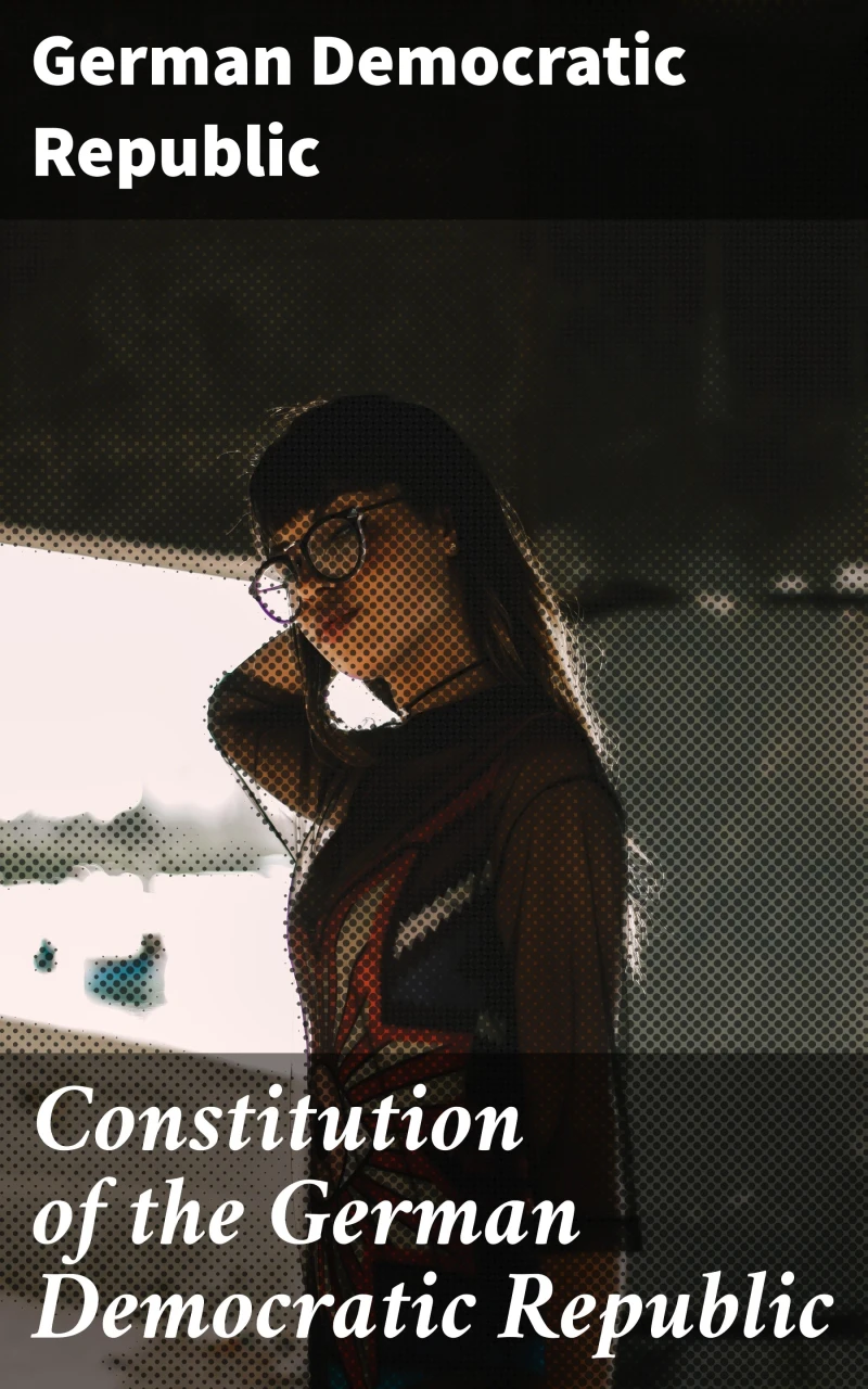 Portada: Constitution of the German Democratic Republic